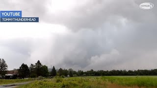 Video shows what could be possible tornado in Keene [upl. by Suiraj]