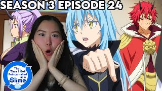 FINALE🔥 That Time I Got Reincarnated as a Slime Season 3 Episode 24 Reaction [upl. by Anil]