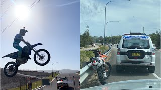 Police vs dirtbikes [upl. by Paula219]