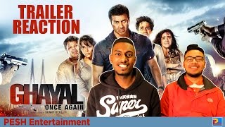 Ghayal Once Again Trailer Reaction  PESH Entertainment [upl. by Nadaha]