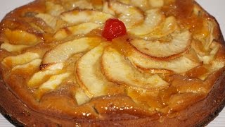 Receta de tarta de manzana [upl. by Eimme]