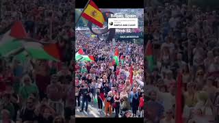 Free Palestine Bilbao Spain [upl. by Bidle900]