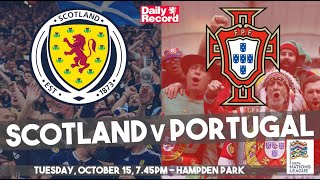 Scotland vs Portugal Live stream TV and kick off details for Nations League clash at Hampden Park [upl. by Nnylakcaj]