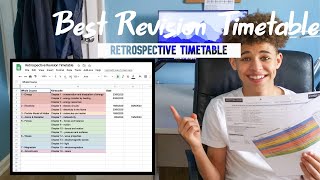 How to make THE BEST REVISION TIMETABLE  GCSE STUDENTS [upl. by Stutman]