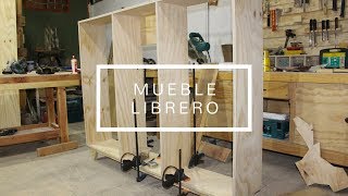 Como hacer un Mueble Librero  Parte 1 [upl. by Saville]