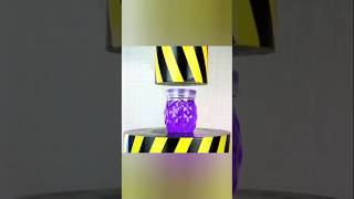 Hydraulic press vs plastic stuff 🤩 crushing hydraulicpress satisfying experiment toys shorts [upl. by Malorie]