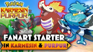 So könnten die STARTER ENTWICKLUNGEN werden in Pokemon Karmesin und Purpur [upl. by Ridglee135]