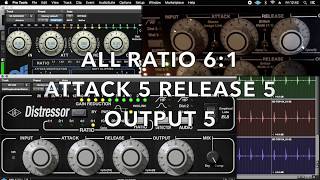 Empirical Labs Distressor Best Comparison Hardware VS Arousor VS UAD Software Which One You Like [upl. by Ailem]