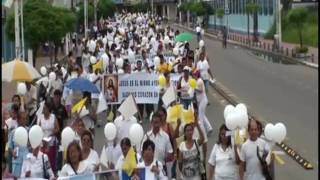 Marcha Blanca por la Paz  Sucumbíos [upl. by Hanford]