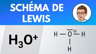 Schéma LEWIS ✏️ H3O  ion oxonium  PhysiqueChimie [upl. by Vona562]