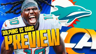 Dolphins vs Rams Week 10 NFL Preview  PFF [upl. by Debi663]