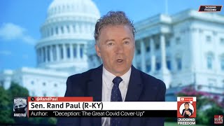 Sen Rand Paul RKY  COVID Ukraine and Government Spying [upl. by Ennoryt149]