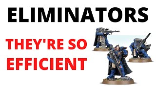 Primaris Eliminators  one of the BEST Units in Codex Space Marines [upl. by Benilda]