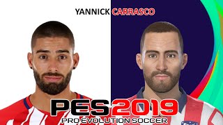 YANNICK CARRASCO  PES 201920202021  FACE BUILD amp STATS [upl. by Brownson]