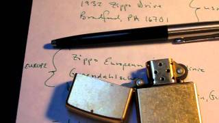 How to send your Zippo in for Repairs [upl. by Duntson]