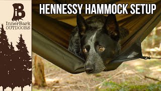 How to Hammock Camp Hennessy Hammock Setup [upl. by Nevs319]