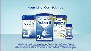 Aptamil Follow On Milk Your Life Our Science [upl. by Aihtnic]