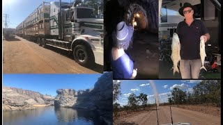 The Savannah Way to Karumba Road Trains Lava Tubes Gorges amp a Dust Devil [upl. by Drobman]