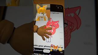 Tails x Gacha life girl kill funny animation memes [upl. by Atikan]