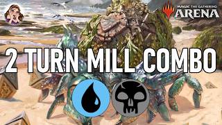 18 Wins 2 Losses New 2 TURN Mill  MTG Historic [upl. by Elitnahc75]