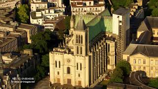 Aerial Footage  The Basilica Cathedral of SaintDenis  93 SeineSaintDenis [upl. by Heng]