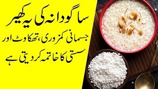 Sabudana ki Kheer  Sago ki Kheer Khane ke Fayde  Sago ke fayde [upl. by Huntlee]