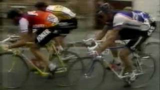 1986 Tour de France  Stage 2  Alex Stieda takes Yellow Jersey [upl. by Nileve]