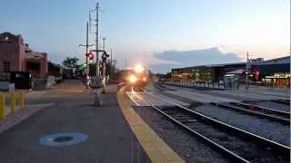 A New Mexico Railrunner Train at Santa Fe [upl. by Saxena]