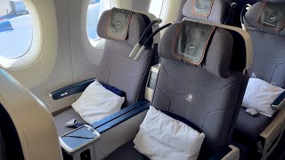 Lufthansa Premium Economy  Airbus A350900 Munich to Montréal  Full Experience [upl. by Susej]