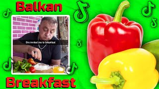 Balkan Breakfast Meme Trend Explained [upl. by Eillehs]