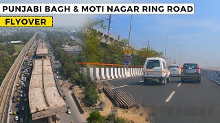 Punjabi Bagh Flyover  Moti Nagar Ring Road Flyover OPEN  March 2024 Update detoxtraveller [upl. by Stryker]