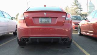 Pontiac G8 GT  Solo Performance Exhaust with Hiflowing Cats and Kooks Headers [upl. by Ano]