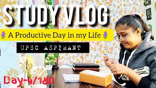 Hows My Six Months Strategy Going🤫  A Productive Day in my Life  studyvlog civilserviceexam [upl. by Dlonyar711]