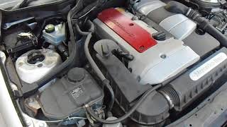 Mercedes C200k Kompressor engine W203 56k [upl. by Corneille]