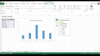 Excel  histogram [upl. by Eyr]