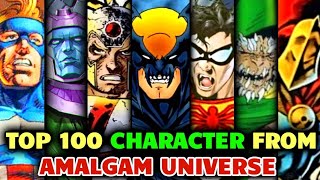 Top 100 Characters From Amalgam Universe  Backstories Explored [upl. by Caye]