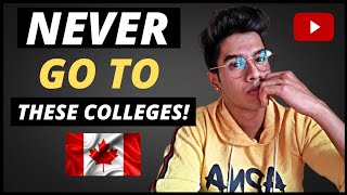 DONT APPLY TO THESE COLLEGES  Your Work Permit Will Be Rejected  DLI amp Blacklisted Colleges ⚠️ [upl. by Anoerb376]