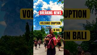 Breaking News Bali Flights Canceled Volcano Eruption MountLewotobiEruption bali FloresIsland [upl. by Isbel]