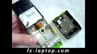 Disassembly Motorola RIZR Z8  Battery Glass Screen Replacement [upl. by Goran]