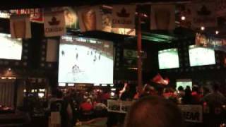 CAN vs USA Gold Medal Game  quotLets Go Canadaquot Chant  Schanks [upl. by Retha767]