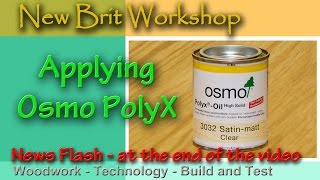 Methods of Applying Osmo PolyX Oil [upl. by Hseyaj862]