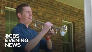 Musicians play quotTapsquot across America to honor veterans on Memorial Day [upl. by Bohman789]