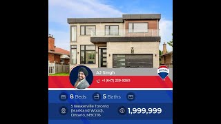 Check out my listing Address 5 Baskerville Toronto Markland Wood Ontario M9C1T6 [upl. by Sonahpets]