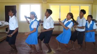 Amerindian dance Sand Creek secondary school Guyana [upl. by Greenes]