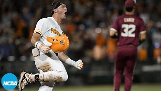 Tennessee walks it off to complete comeback vs Florida State  Full bottom of the 9th [upl. by Regni]