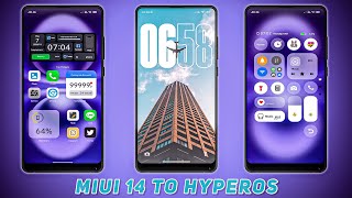 Top 3 MIUI 14 Theme  HyperOS Look Any MIUI 14 Devices [upl. by Agnola]