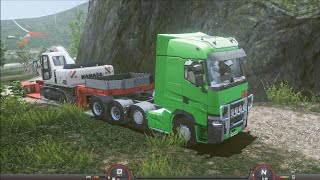 Renault Truck Manual Transmission Quarry Off road  Truckers Of Europe 3 Gameplay [upl. by Jacobsohn]