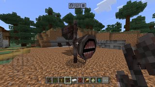 NEW Siren Head Mod in Minecraft PE [upl. by Neelhtac384]