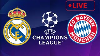 Real Madrid vs Bayern Monaco  Champions League LIVE [upl. by Cutcliffe]