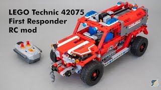 LEGO Technic 42075 First Responder RC mod with building instructions [upl. by Brana]